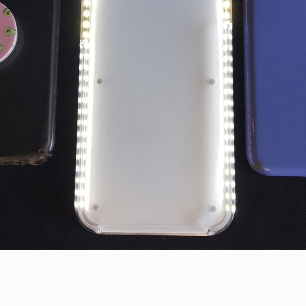 LED Light-Up Tablet Case - White